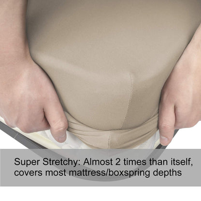 Barossa Design Soft Stretch Fitted Sheet