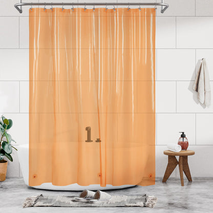 Barossa Design Premium PEVA Plastic Shower Liner with Rustproof Grommets