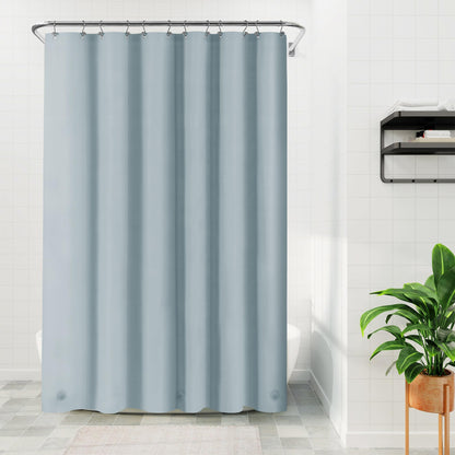 Barossa Design Premium PEVA Plastic Shower Liner with Rustproof Grommets