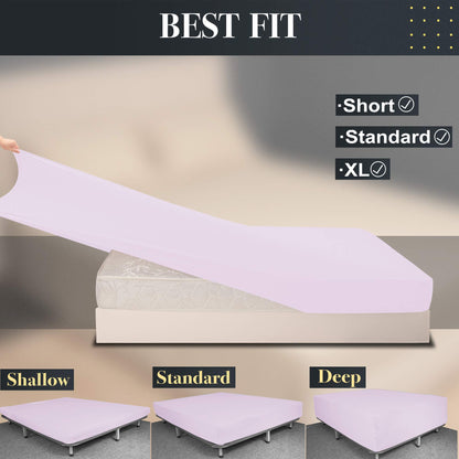 Barossa Design Soft Stretch Fitted Sheet