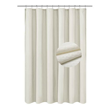 Barossa Design Waterproof Fabric Shower Curtain or Liner Microfiber