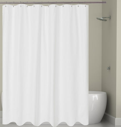 Barossa Design Waterproof Fabric Shower Curtain or Liner Microfiber