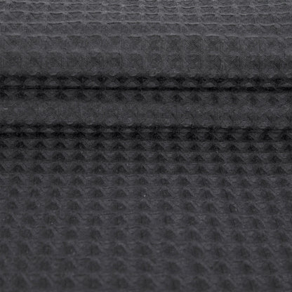 Barossa Design Waffle Weave Shower Curtain with Snap-in Liner