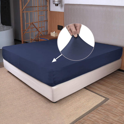 Barossa Design Soft Stretch Fitted Sheet