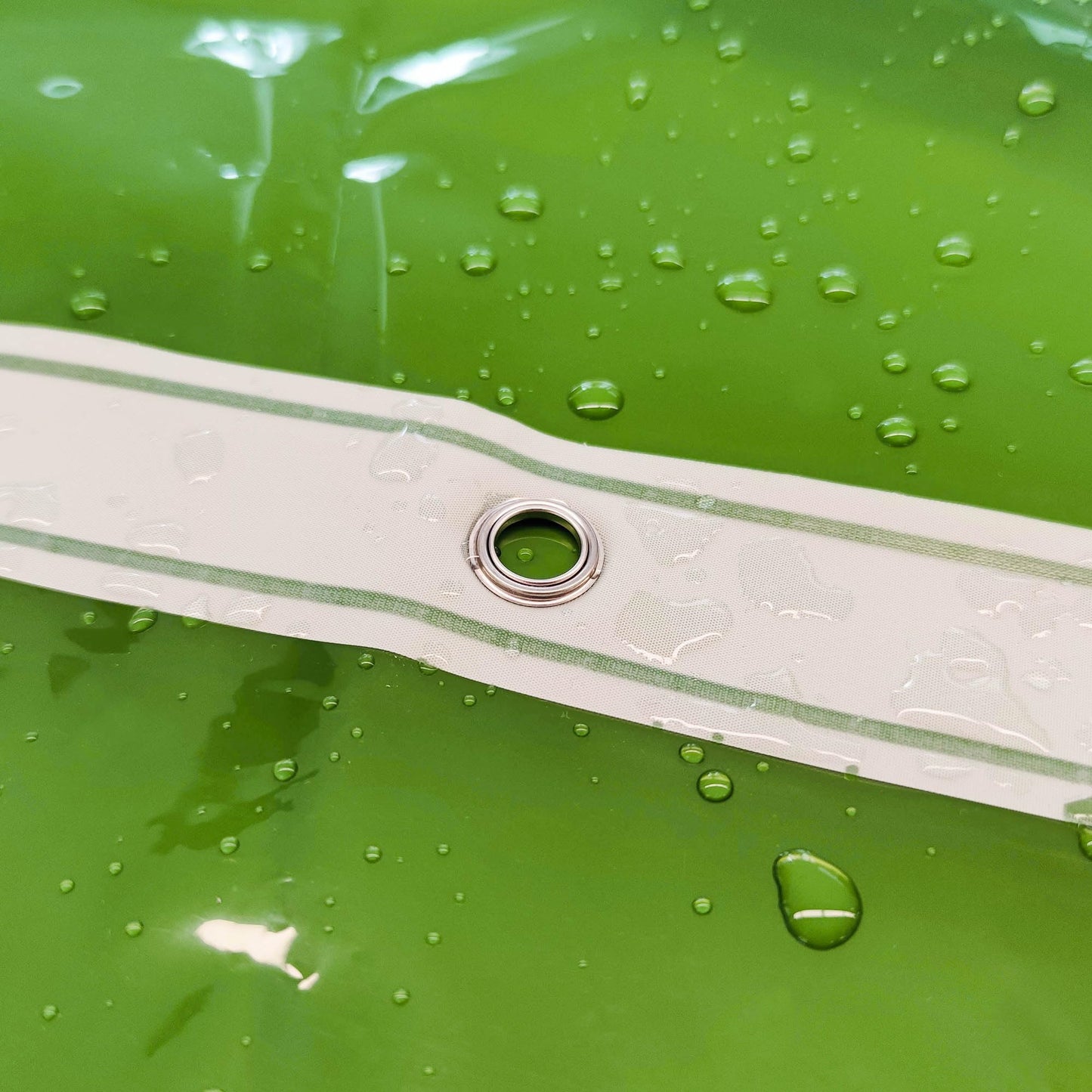 Barossa Design Premium PEVA Plastic Shower Liner with Rustproof Grommets