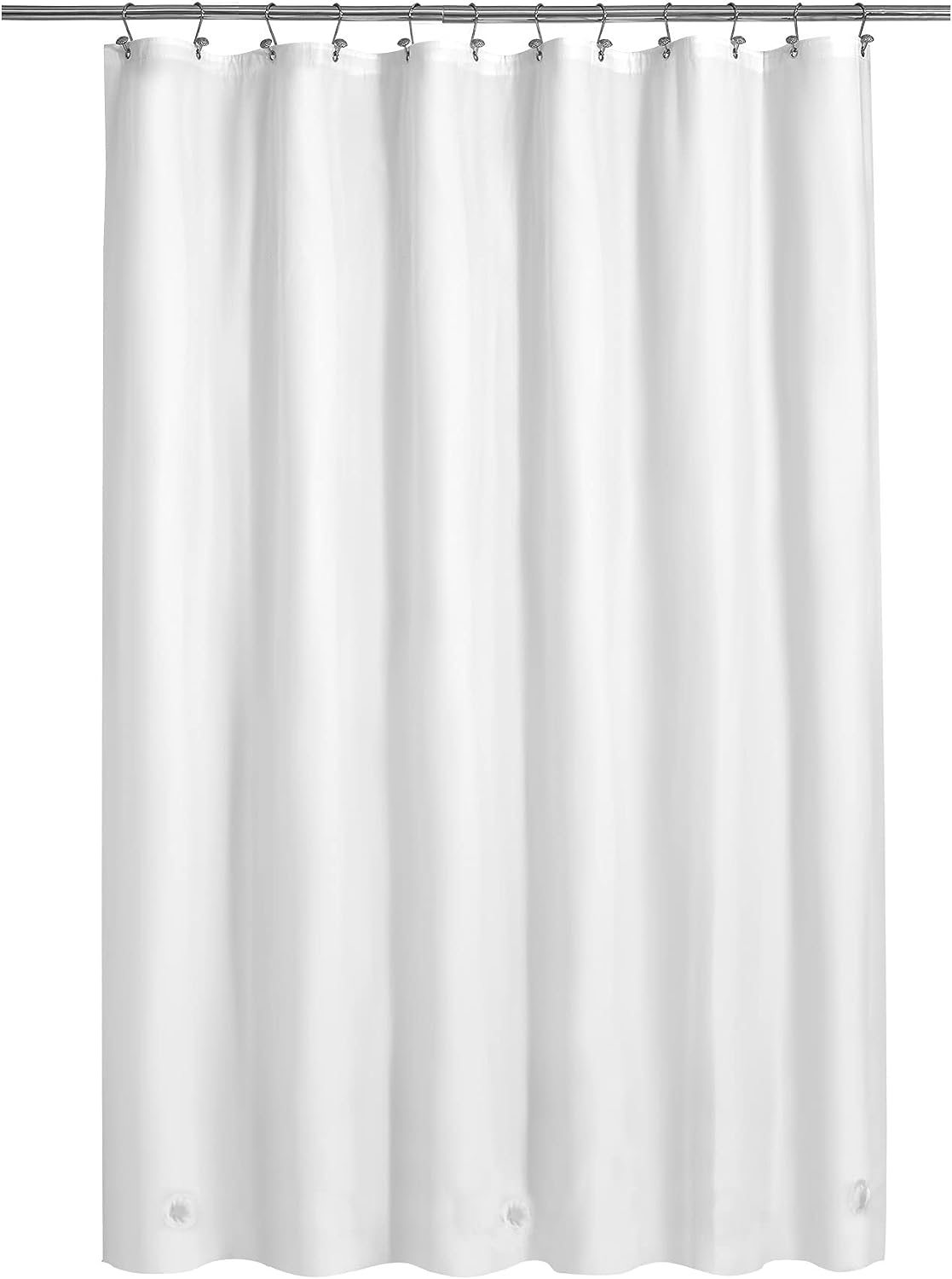 Barossa Design Wrap Around Waterproof PEVA Shower Liner for Bathroom