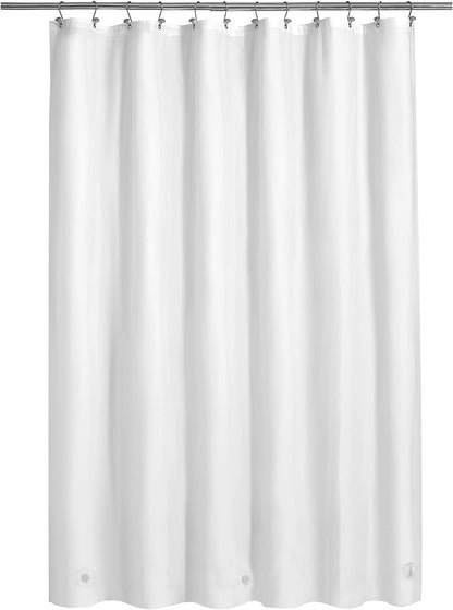 Barossa Design Wrap Around Waterproof PEVA Shower Liner for Bathroom
