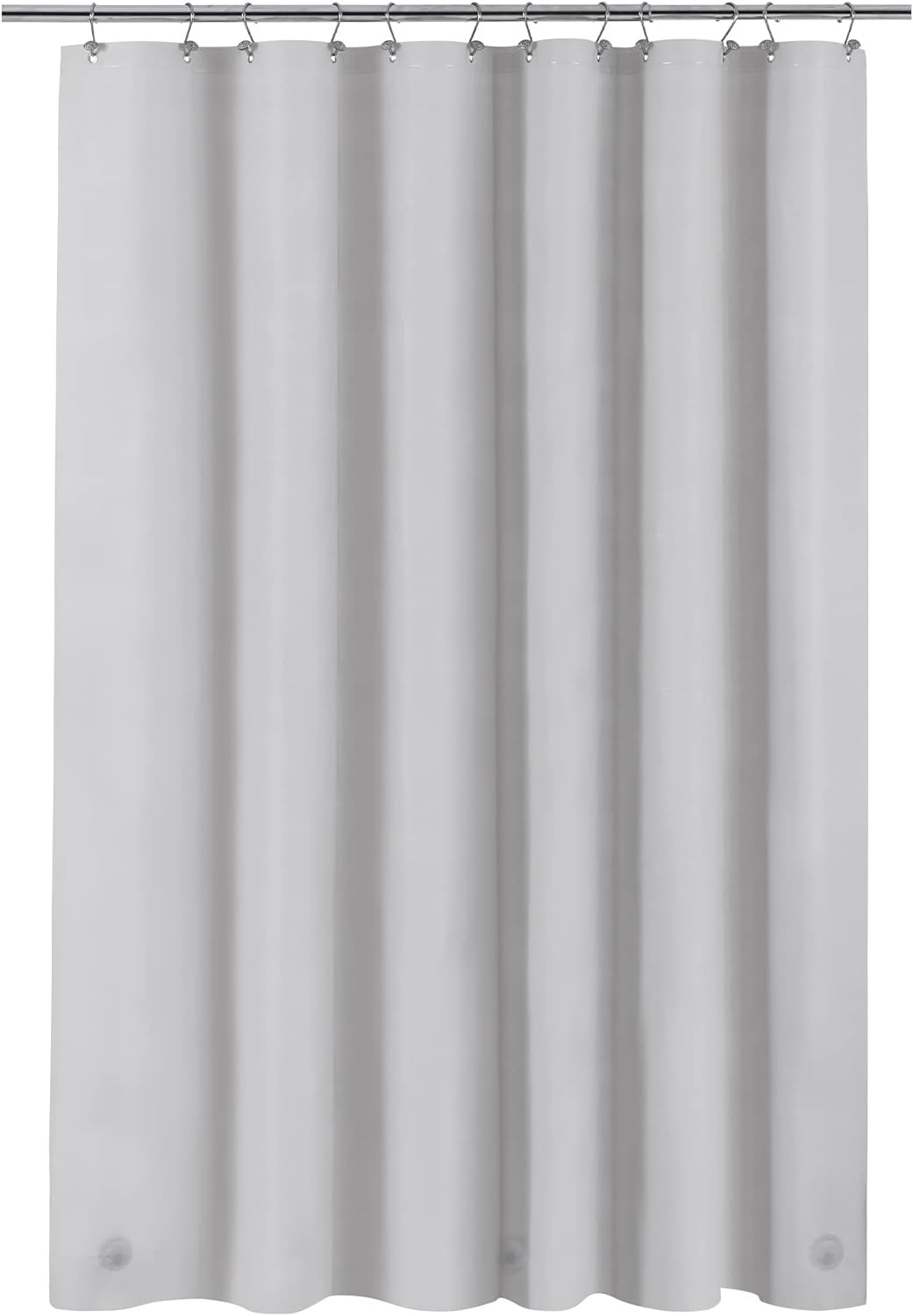 Barossa Design Wrap Around Waterproof PEVA Shower Liner for Bathroom