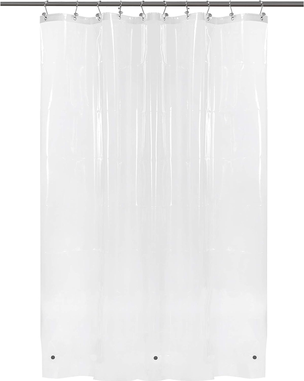 Barossa Design Wrap Around Waterproof PEVA Shower Liner for Bathroom