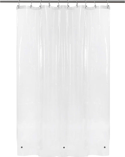 Barossa Design Wrap Around Waterproof PEVA Shower Liner for Bathroom