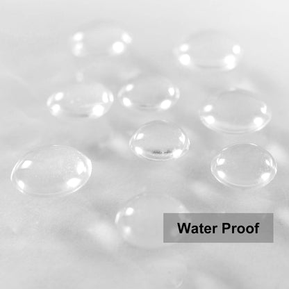 Barossa Design Wrap Around Waterproof PEVA Shower Liner for Bathroom
