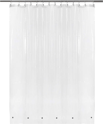 Barossa Design Wrap Around Waterproof PEVA Shower Liner for Bathroom