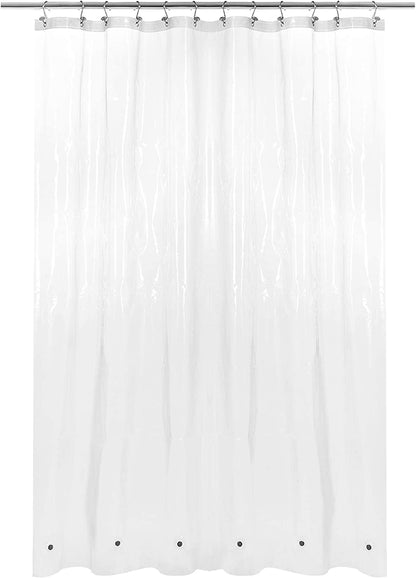 Barossa Design Wrap Around Waterproof PEVA Shower Liner for Bathroom