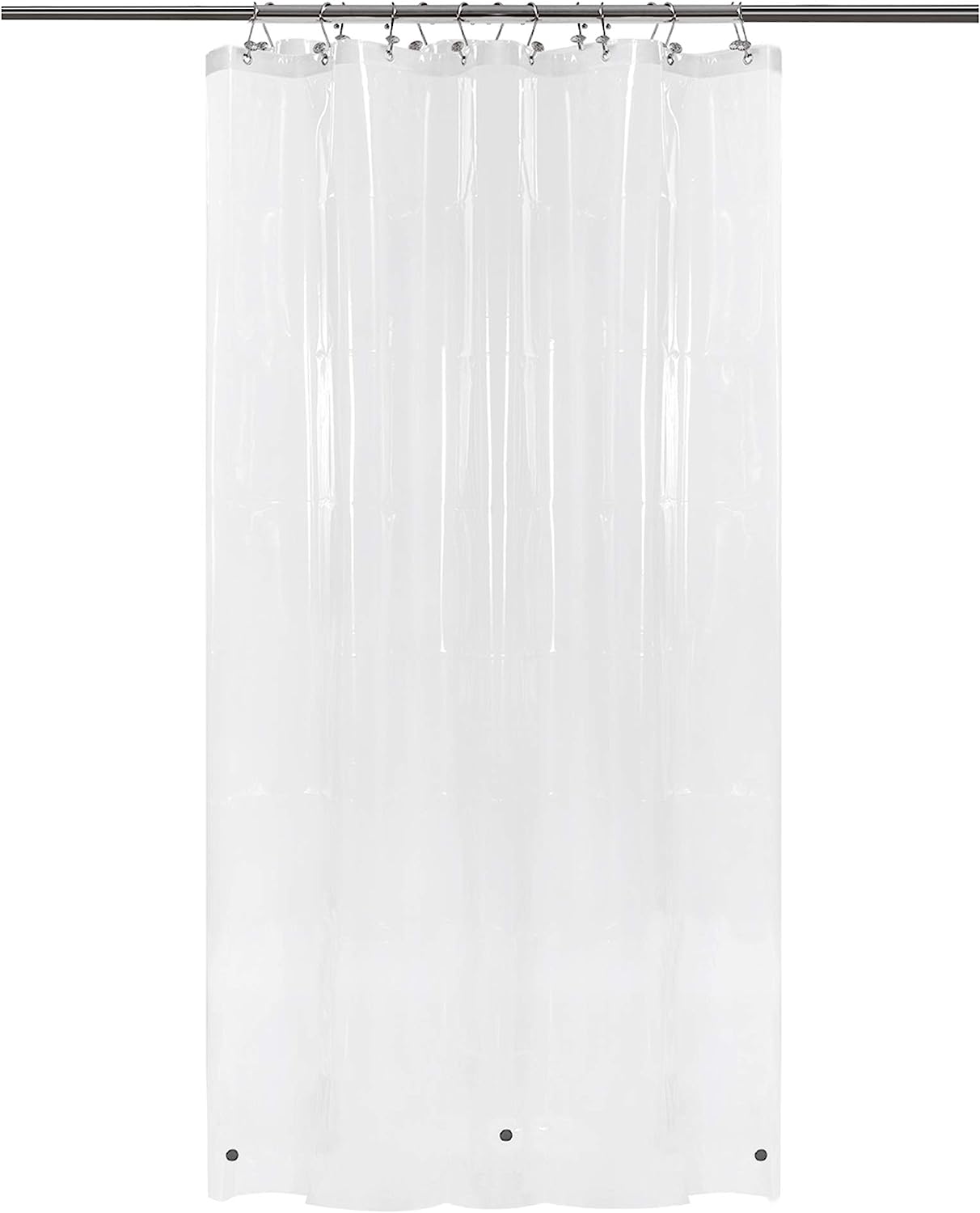 Barossa Design Wrap Around Waterproof PEVA Shower Liner for Bathroom