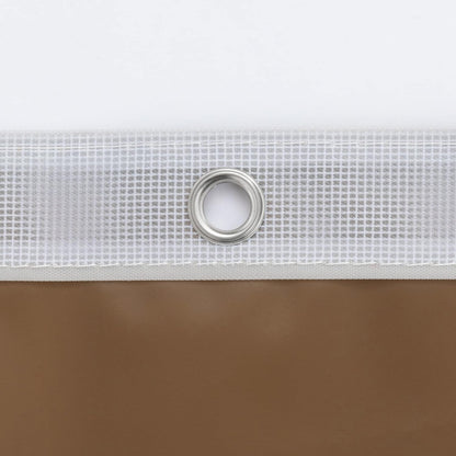Barossa Design Wrap Around Waterproof PEVA Shower Liner for Bathroom
