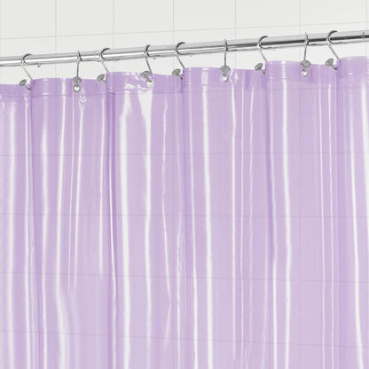 Barossa Design Wrap Around Waterproof PEVA Shower Liner for Bathroom