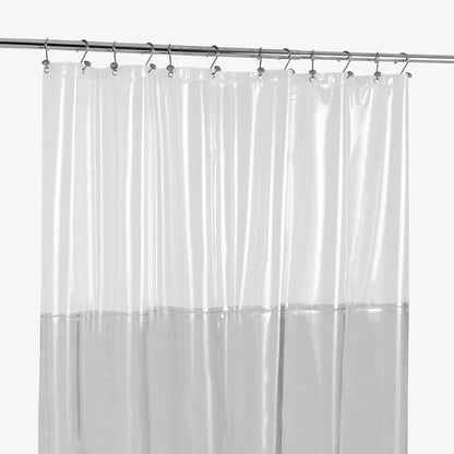 Barossa Design Wrap Around Waterproof PEVA Shower Liner for Bathroom