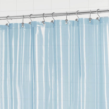 Barossa Design Wrap Around Waterproof PEVA Shower Liner for Bathroom