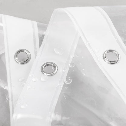 Barossa Design Wrap Around Waterproof PEVA Shower Liner for Bathroom