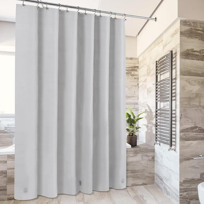 Barossa Design Wrap Around Waterproof PEVA Shower Liner for Bathroom