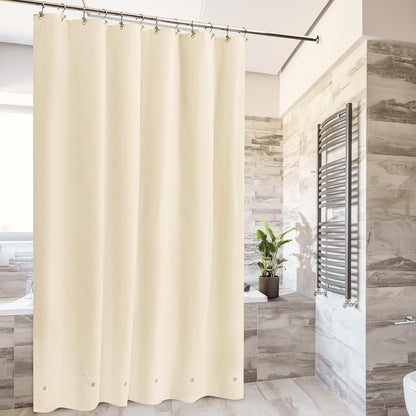 Barossa Design Wrap Around Waterproof PEVA Shower Liner for Bathroom
