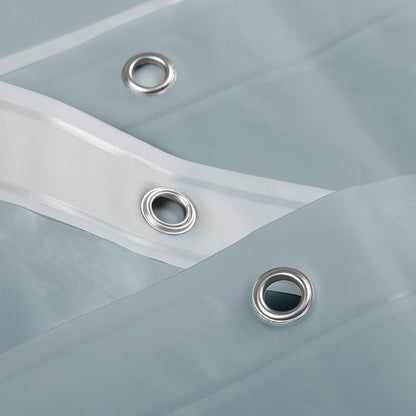Barossa Design Wrap Around Waterproof PEVA Shower Liner for Bathroom