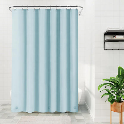 Barossa Design Wrap Around Waterproof PEVA Shower Liner for Bathroom